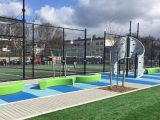 landscape turf playground for a park